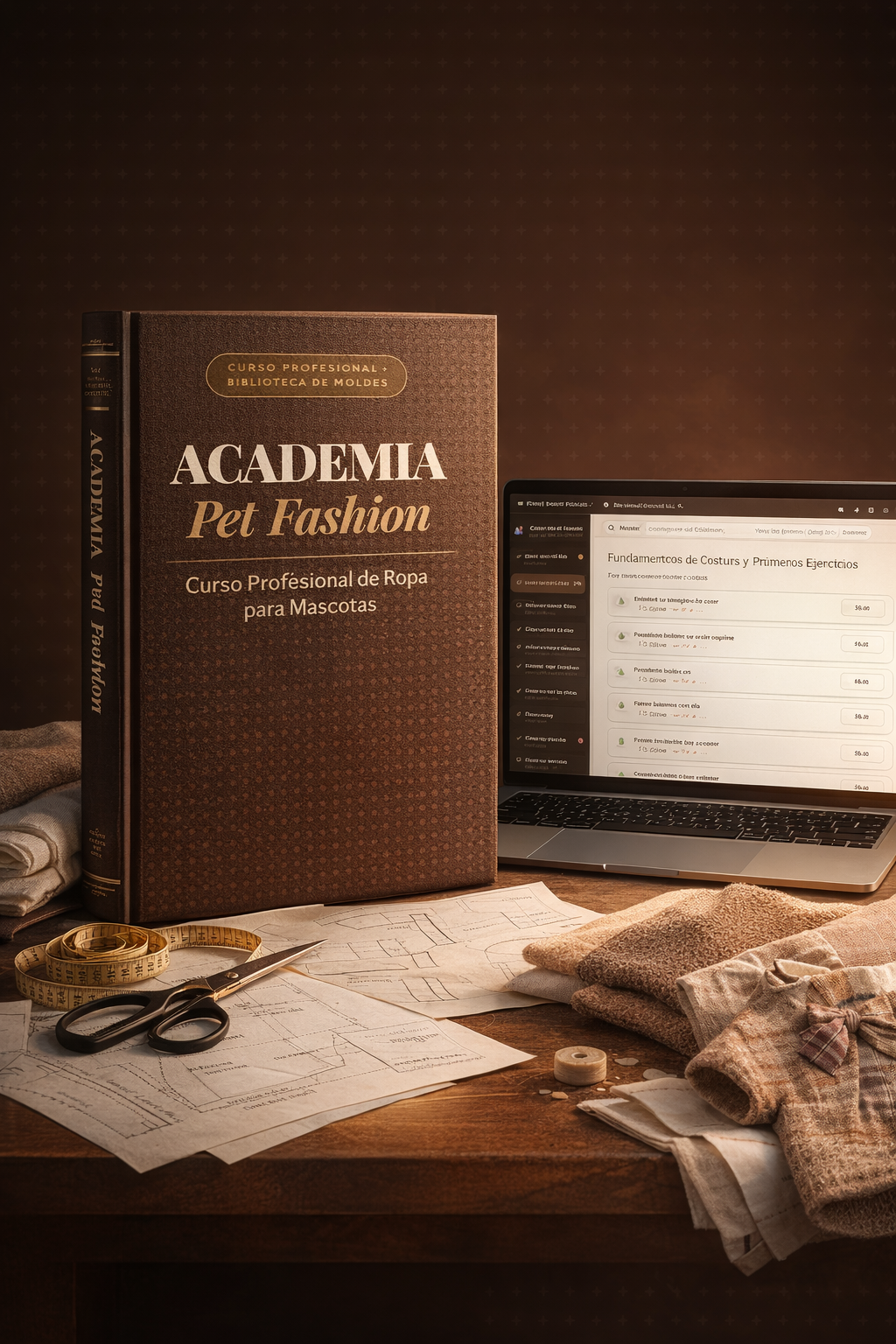 ACADEMIA PET FASHION + 11  BONOS
